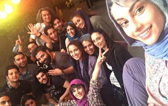 عکس ترلان پروانه با محمدرضا گلزار