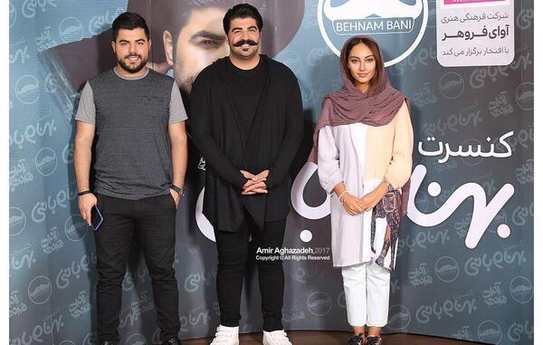 عکس ترلان پروانه با محمدرضا گلزار