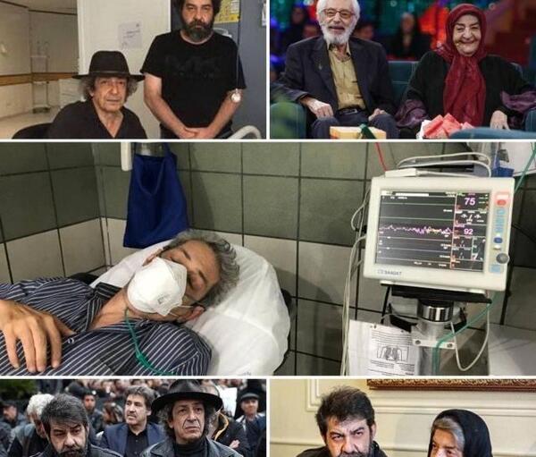 عکس تصویر جمشید مشایخی و همسرش