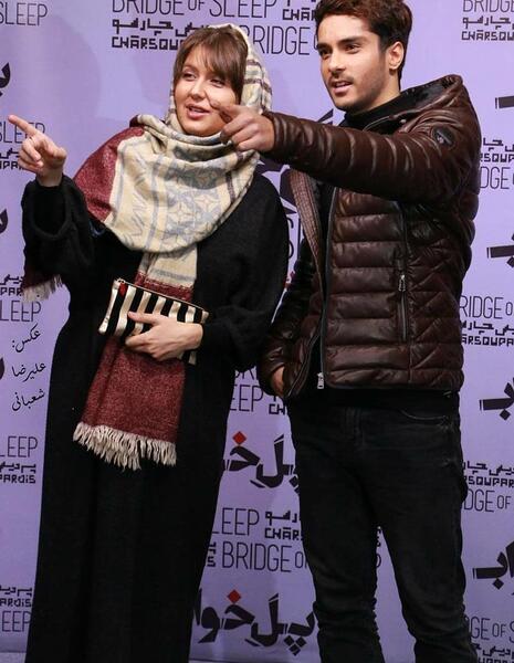 عکس ساعد سهیلی و هستی مهدوی