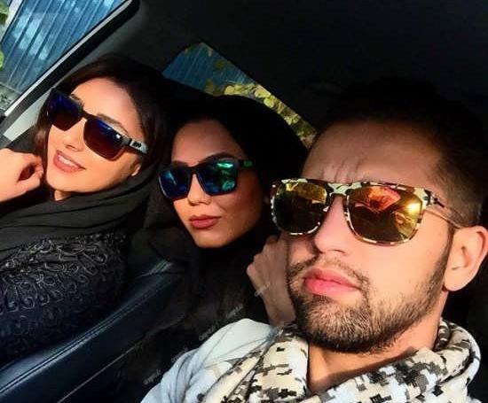 عکس ساعد سهیلی و هستی مهدوی