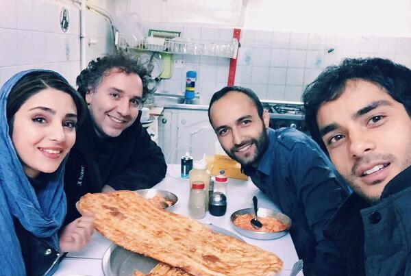 عکس ساعد سهیلی و هستی مهدوی
