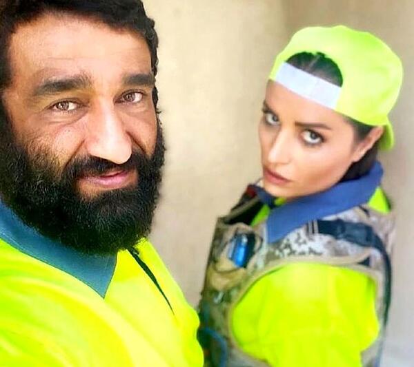 عکس پسر پژمان جمشیدی در زیرخاکی