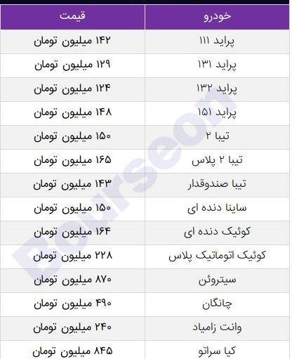 عکس ماشین ثبت نامی سایپا ۱۴۰۳