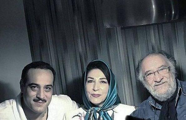 عکس داریوش ارجمند با همسرش