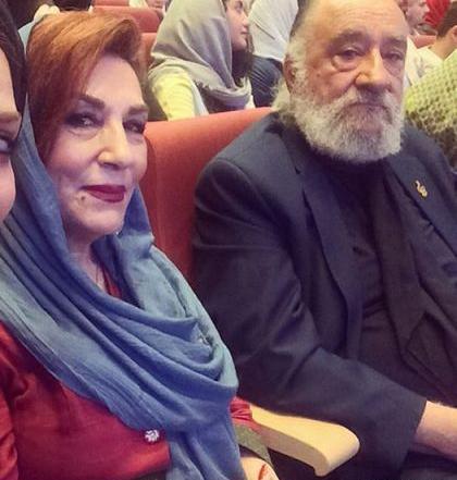 عکس داریوش ارجمند با همسرش