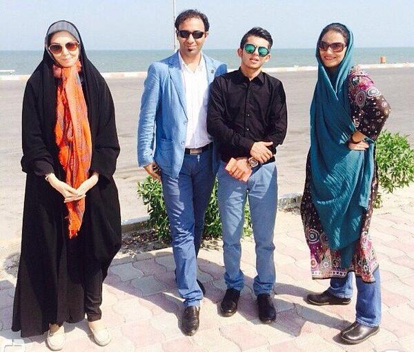 عکس پسر شبنم مقدمی