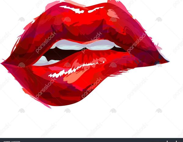 عکس وکتور لب