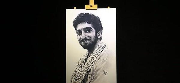 عکس شهید حججی طراحی