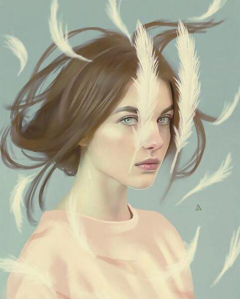 عکس نقاشی فانتزی حرفه ای