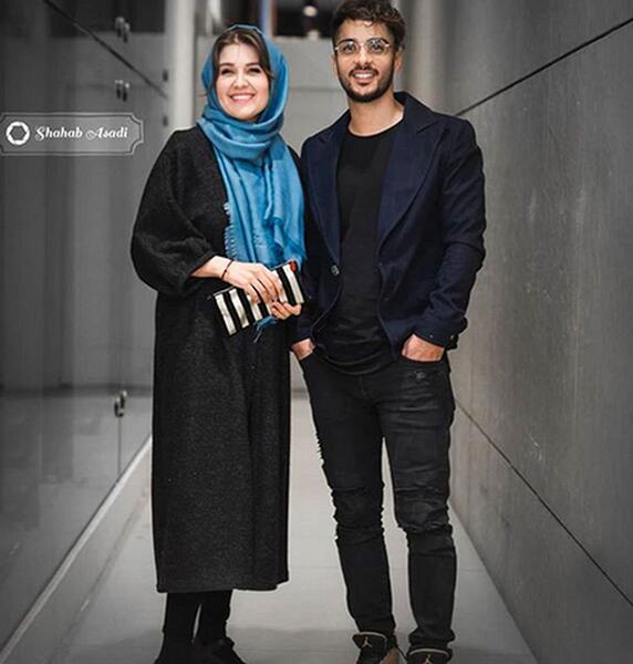 عکس جدید ساعد سهیلی با همسرش