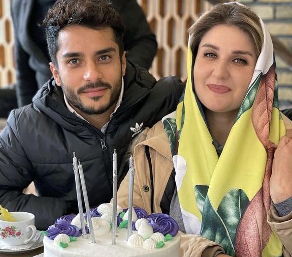 عکس جدید ساعد سهیلی با همسرش