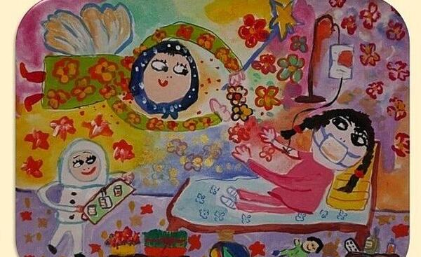 عکس نقاشی طناز طباطبایی