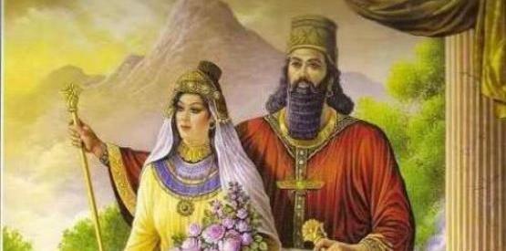 عکس روز دختر ایران باستان