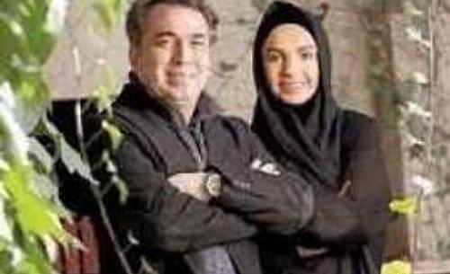 عکس سیامک انصاری و زنش