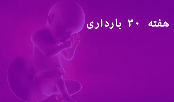 عکس جنین ایستاده