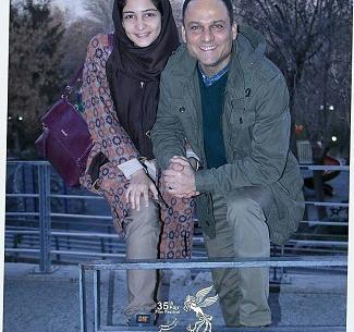 عکس حسین یاری با خانواده