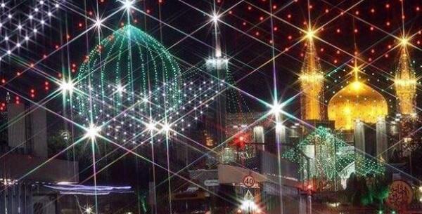 عکس طبیعی حرم امام رضا
