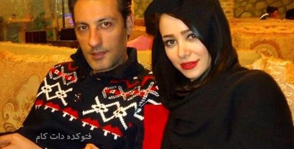 عکس الناز حبیبی همسرش