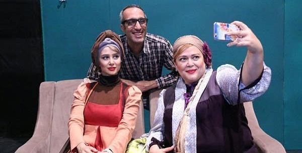 عکس الناز حبیبی همسرش