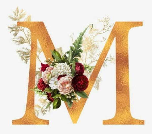 عکس ولنتاین حرف m
