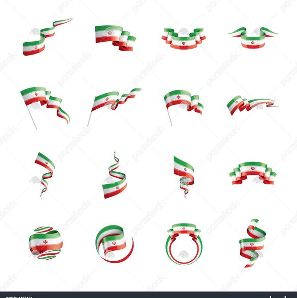 عکس وکتور پرچم ایران