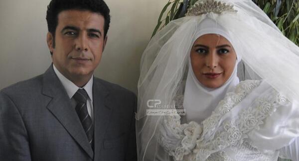 عکس فریبا نادری در لباس عروس