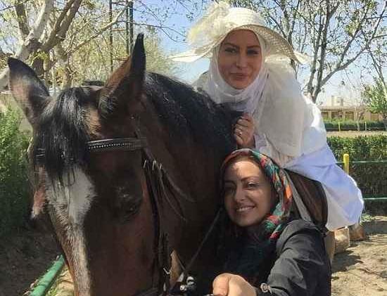 عکس فریبا نادری در لباس عروس