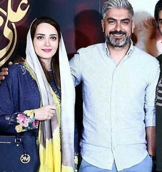 عکس عاطفه رضوی و همسر اولش