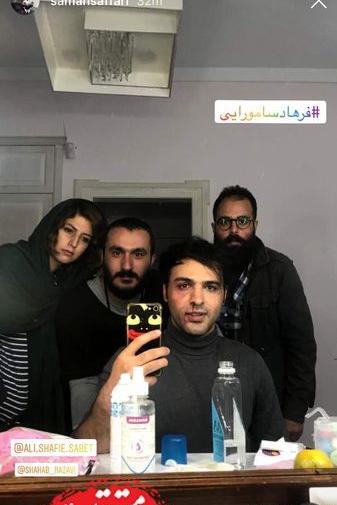 عکس اینستا سامان صفاری