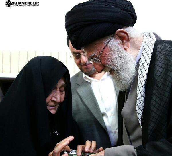 عکس مادر خامنه ای