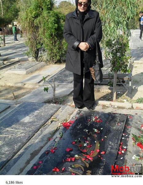 عکس از قبر سیروس گرجستانی