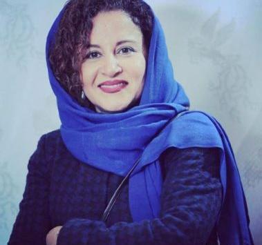 عکس فرشته صدرعرفایی در شبی که ماه کامل شد