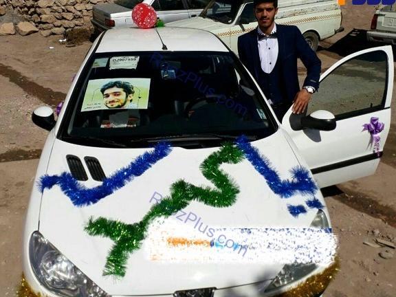 عکس عروسی شهید حججی وهمسرش