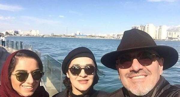 عکس رویا نونهالی با حجاب