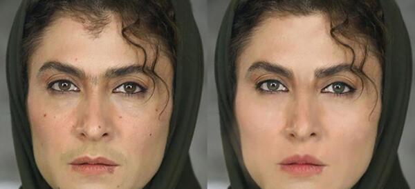 عکس خام روتوش