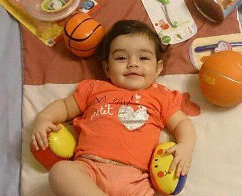 عکس زیبا بروفه و بچه اش