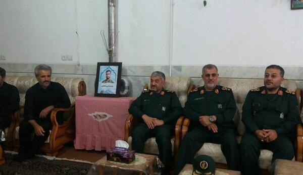 عکس فرمانده شهید حججی