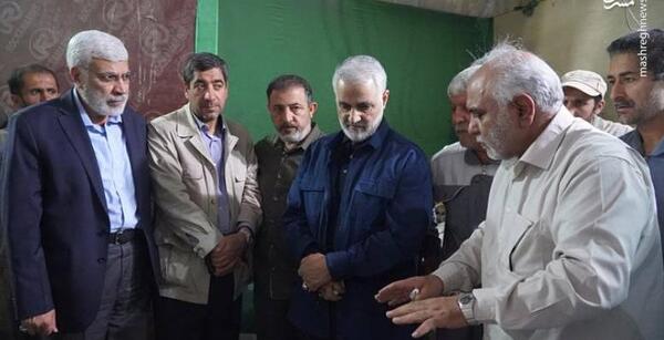 عکس کربلا و حاج قاسم