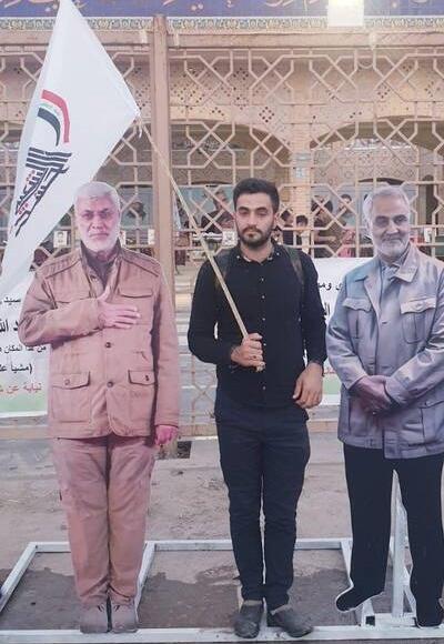 عکس کربلا و حاج قاسم