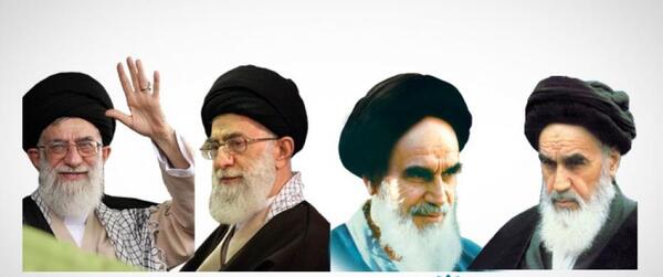 عکس لایه باز آقا و امام