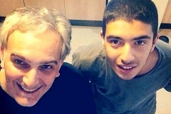 عکس فرزندان رضا بنفشه خواه