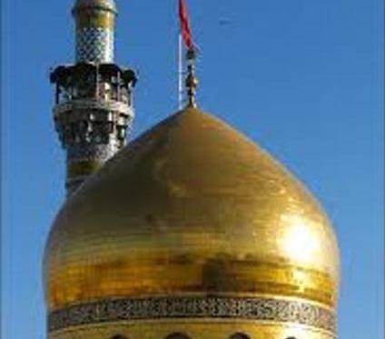 عکس گنبد حرم حضرت رقیه