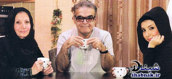 عکس حمید لولایی با خانواده