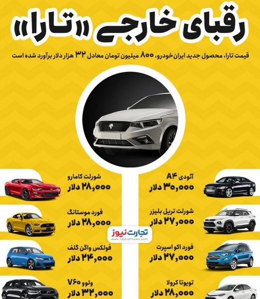 عکس داخل ماشین تارا