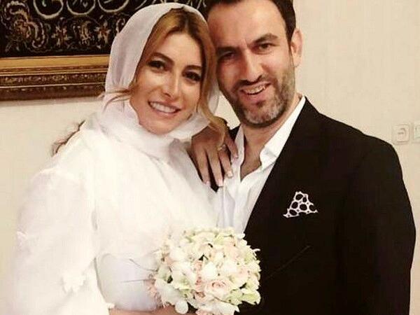 عکس فریبا نادری با سام درخشانی