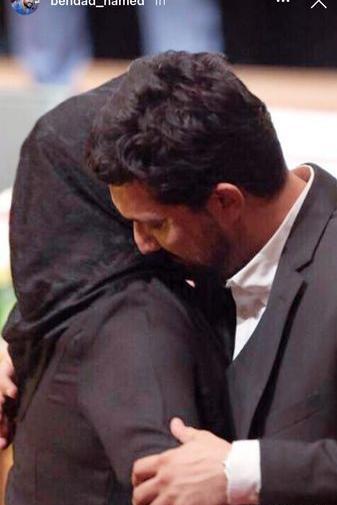 عکس حامد بهداد و مادرش