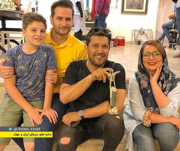 عکس حامد بهداد و مادرش