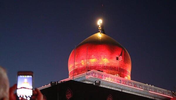 عکس پرچم ضریح حضرت زینب