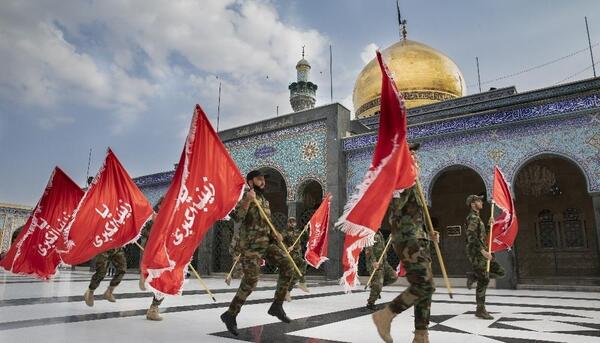 عکس پرچم ضریح حضرت زینب